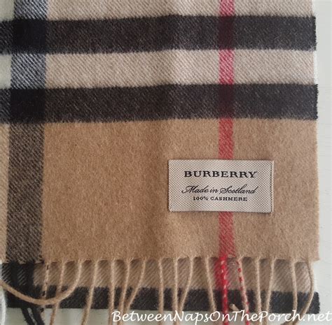 vintage burberry scarf labels|is a Burberry scarf real.